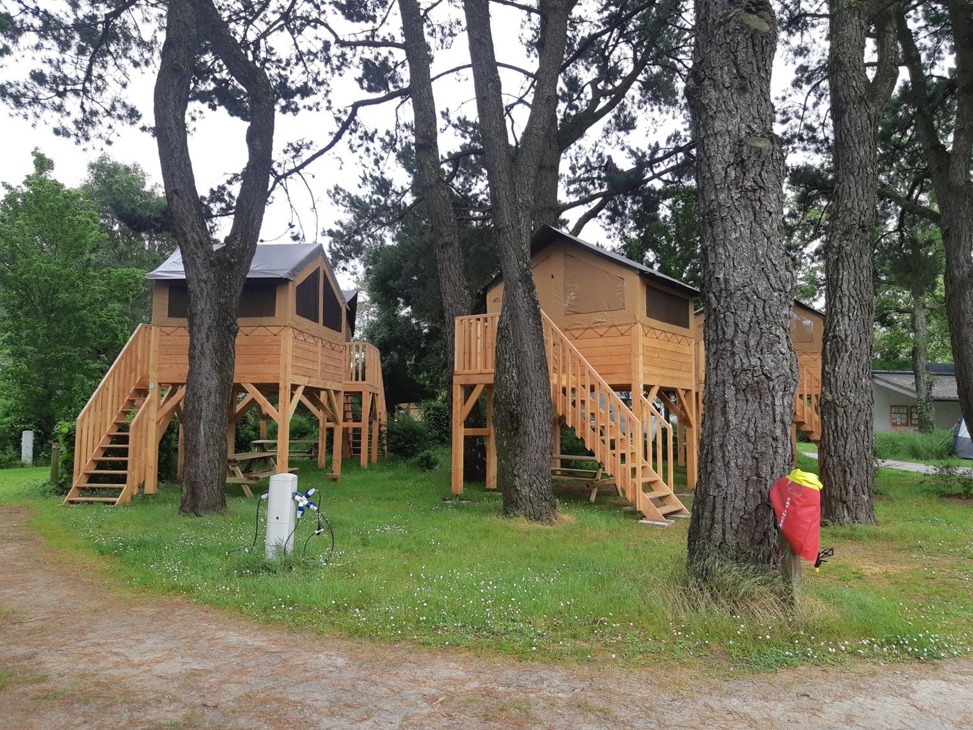 Camping Onlycamp Du Moulin Клиссон Экстерьер фото