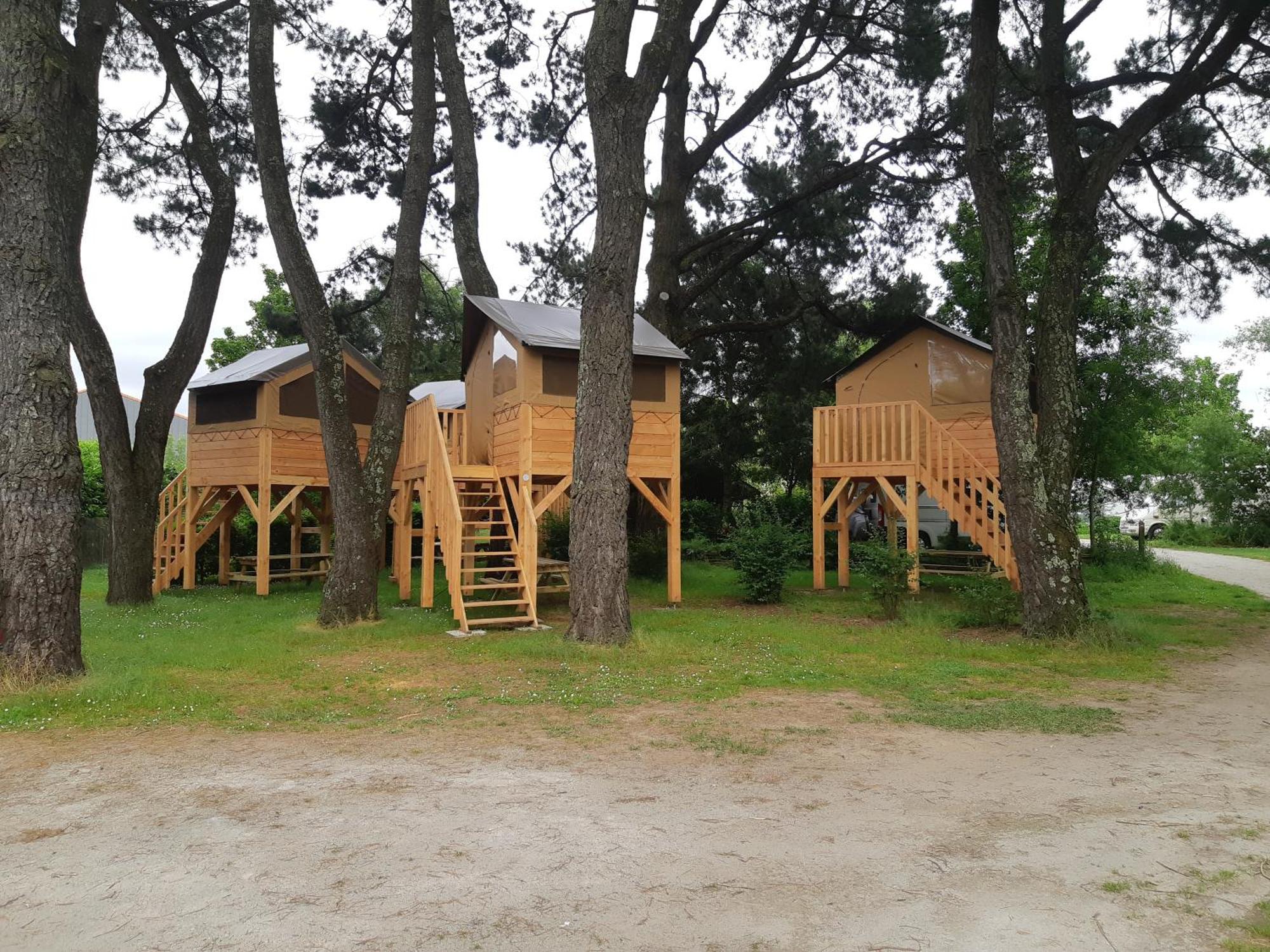 Camping Onlycamp Du Moulin Клиссон Экстерьер фото