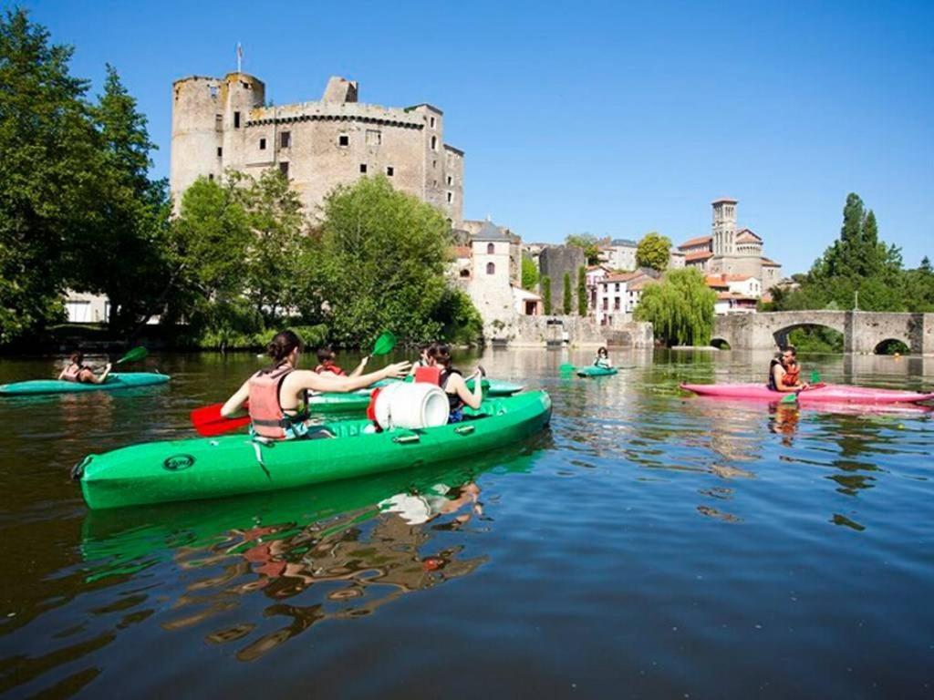 Camping Onlycamp Du Moulin Клиссон Экстерьер фото